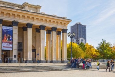 Novosibirsk devlet akademik Opera ve bale Tiyatrosu öğrencilerden bir grup