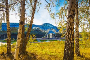 İşe yerleşmesi olan Rusya Federasyonu, Novosibirsk Oblastı, Sibirya, Rusya Federasyonu - bilim şehir statüsü 17 Eylül 2017 sahip Koltsovo: yenilikçi ilaç şirketleri bina Biotechnopark platformu