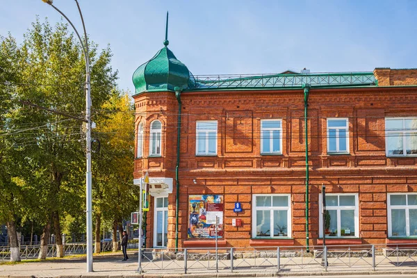 Novosibirsk Siberia Russia September 2017 House Merchant Mashtakova Monument Architecture — Stock Photo, Image
