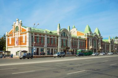 Yerel irfan Novosibirsk Devlet Müzesi. Novosibirsk, Sibirya, Rusya Federasyonu