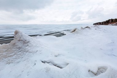 Buz piramit Nehri üzerinde. Ob nehir, Sibirya