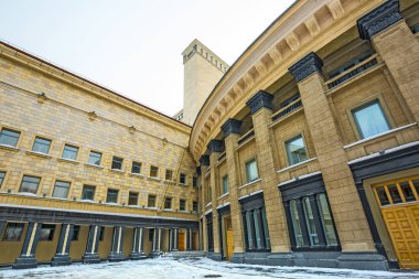 Opera ve bale Tiyatrosu. Novosibirsk, Sibirya, Rusya Federasyonu