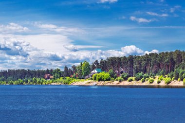 Yaz manzarası. Berdsk, Sibirya