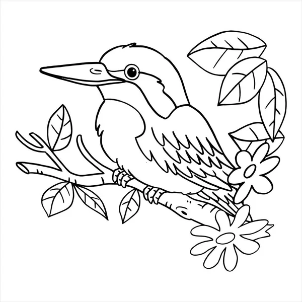 Beyaz arka plan üzerinde çizgi film Kral Fisher vektör çizim