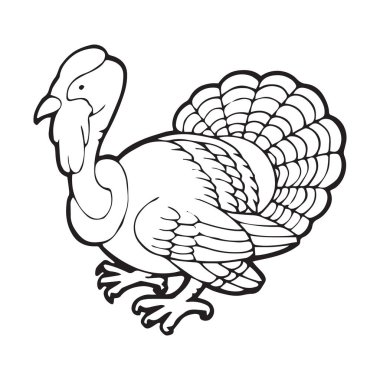 Sevimli çizgi Türkiye çocuk için beyaz arka plan üzerinde yazdırır, t-shirt, renkli kitap, çocuklar için eğlenceli ve samimi karakter