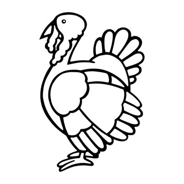 Sevimli çizgi Türkiye çocuk için beyaz arka plan üzerinde yazdırır, t-shirt, renkli kitap, çocuklar için eğlenceli ve samimi karakter