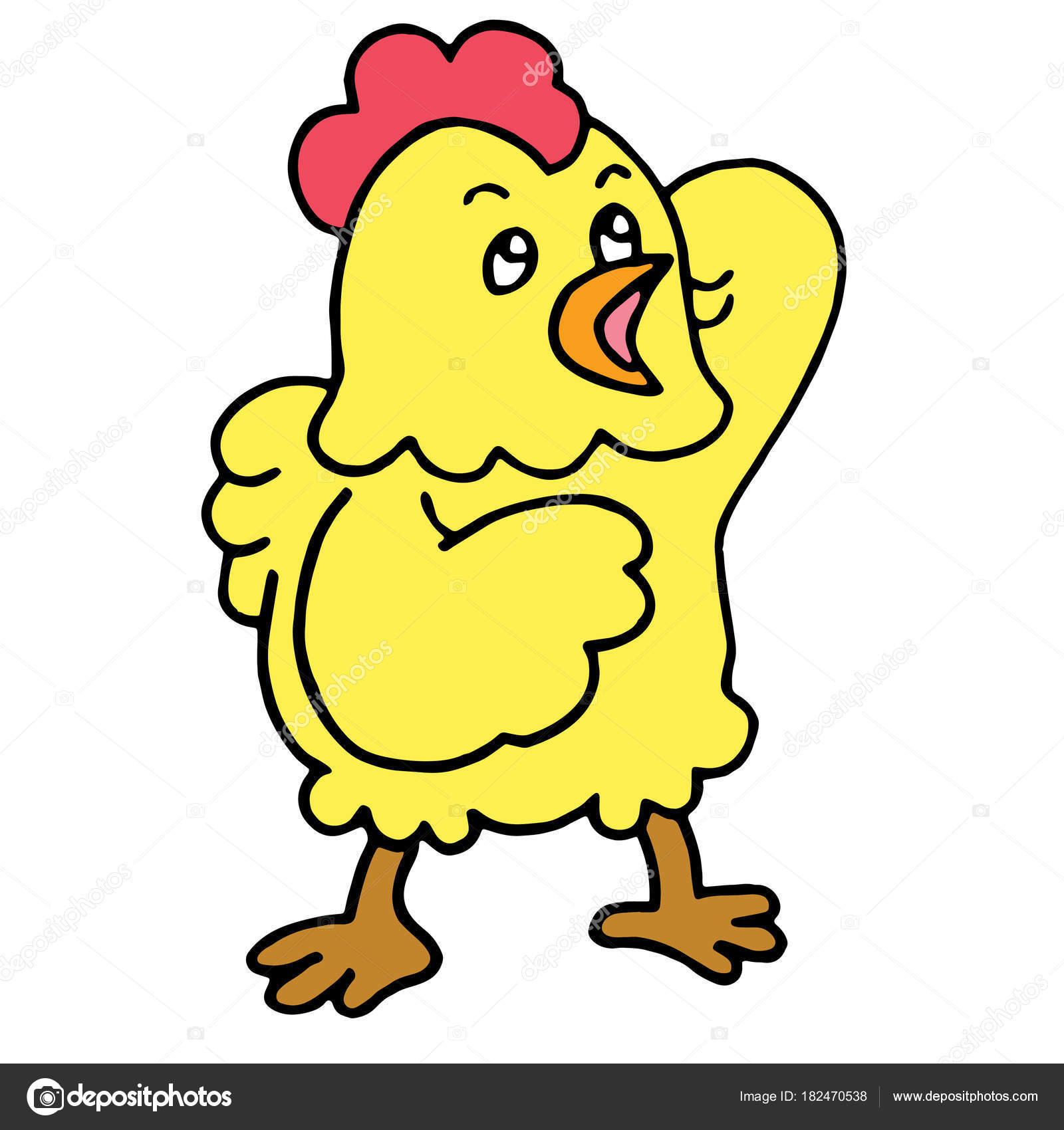 Animal cartoon cock drawing for children Vector Art Stock Images | Depositphotos Animal cartoon cock drawing for children Vector Art Stock Images | Depositphotos
