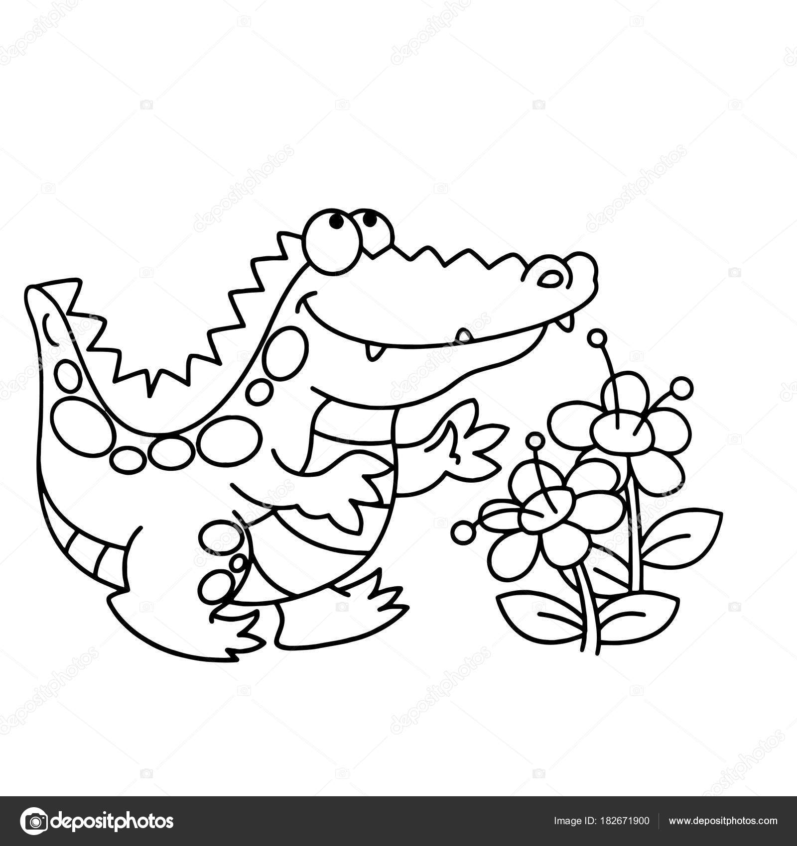 Cute Cartoon Crocodile White Background Childrens Prints Shirt Color Book Stock Vector Image by ©Foxynguyen #182671900 Cute Cartoon Crocodile White Background Childrens Prints Shirt Color Book Stock Vector Image by ©Foxynguyen #182671900