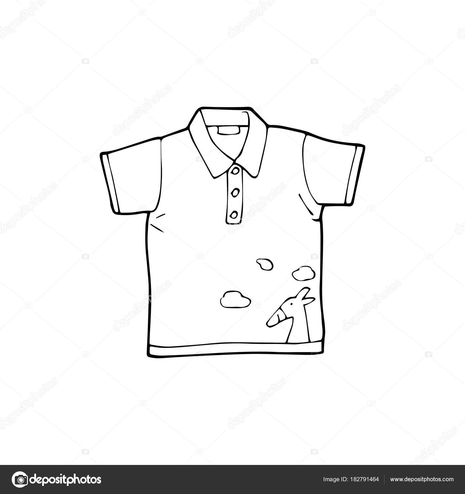 Download Cute Cartoon Shirt White Background Childrens Prints Shirt ...