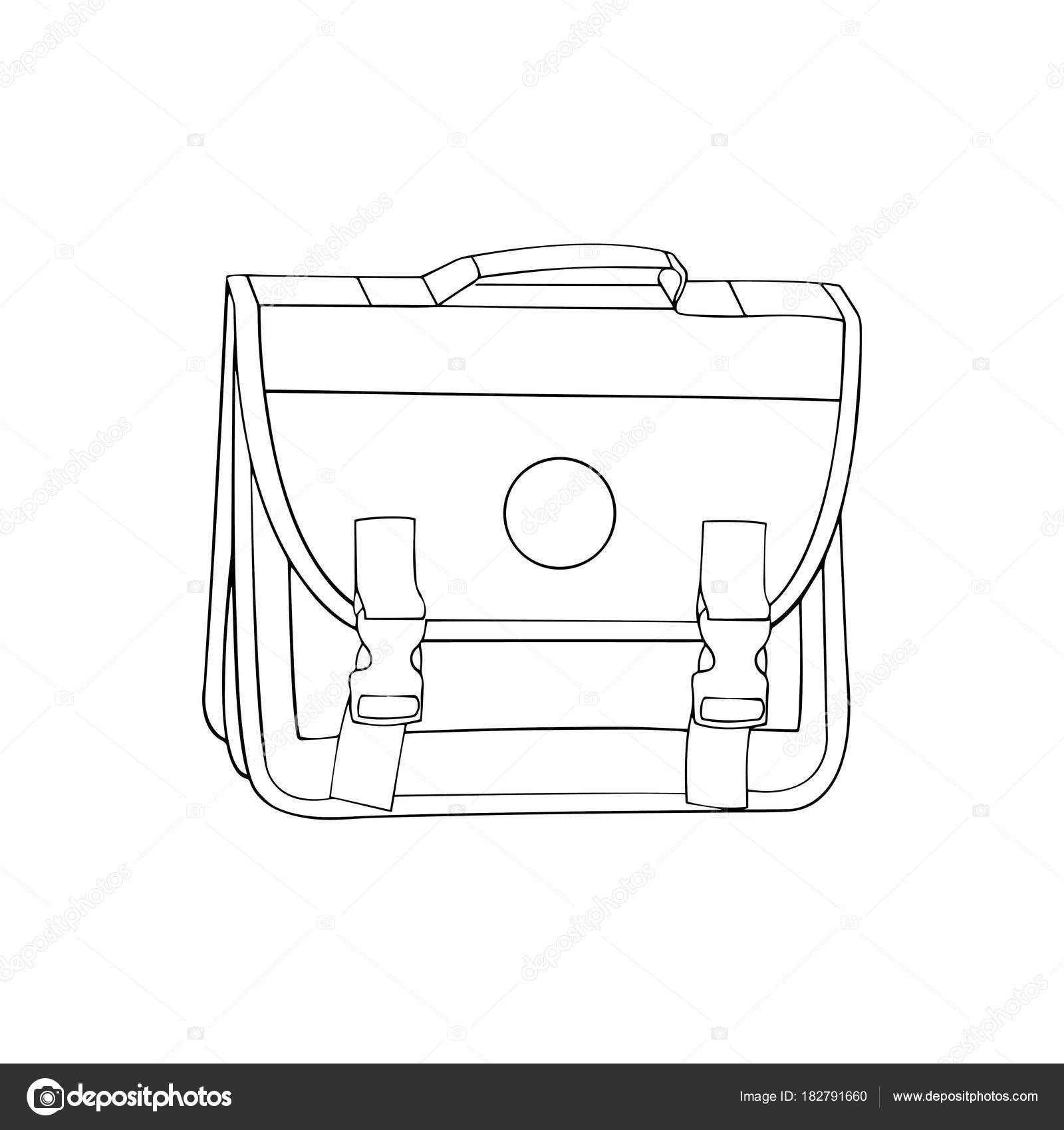 Cute Cartoon School Bag White Background Childrens Prints Shirt Color Stock  Vector Image by ©Foxynguyen #182791660