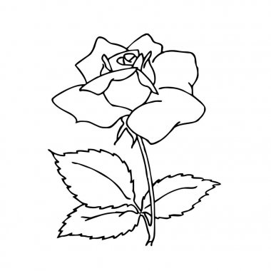 Sevimli çizgi film çocuklar için çocuk parmak, t-shirt, renkli kitap, komik ve samimi karakteri için beyaz zemin üzerine gül