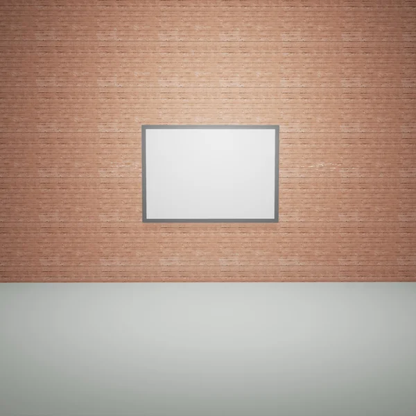 Belysning interiör mockup 3d illustration — Stockfoto