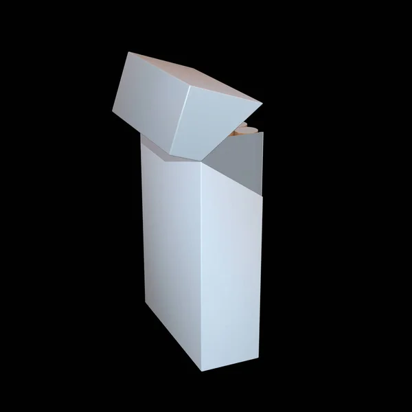 sigara paketi 3D çizimi