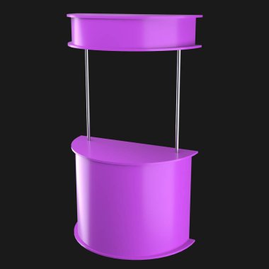 satış noktası standı 3d çizim