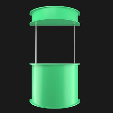 satış noktası standı 3d çizim