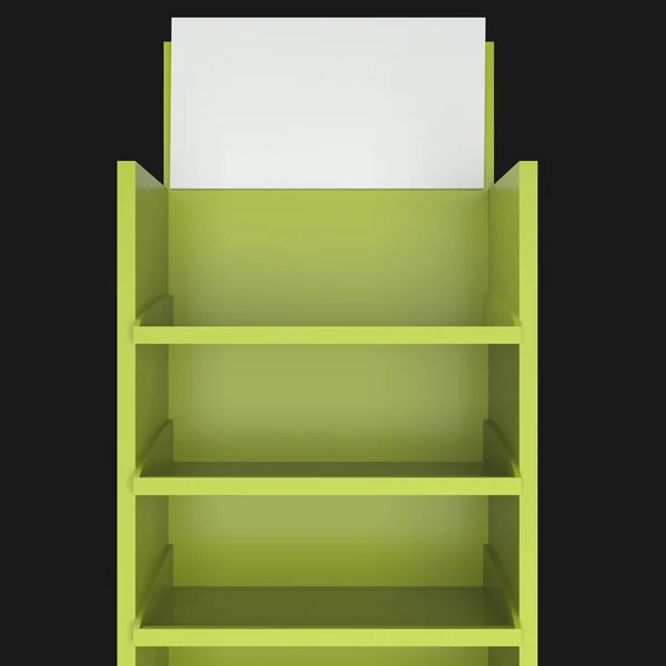 satış noktası standı 3d çizim