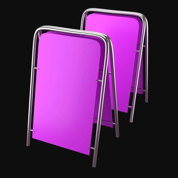 Sales point stand 3d illustration — Stock Photo, Image