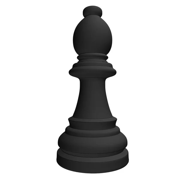 izole satranç parça 3d çizim