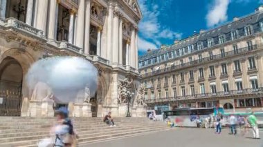 Palais veya Opera Garnier Ulusal Müzik Akademisi Paris, Fransa 'da.
