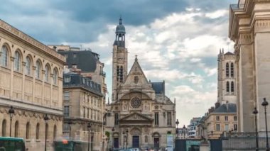 Saint-Etienne-du-Mont Kilisesi, Paris 'te, Pantheon yakınlarında..
