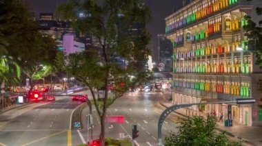 Singapur 'daki eski Hill Caddesi Polis Merkezi tarihi binası..