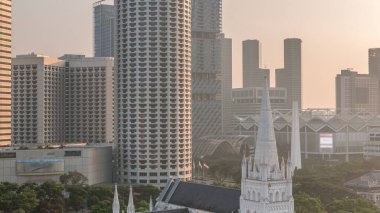 St. Andrew Katedrali 'nin zaman çizelgesi. Singapur 'daki bir Anglikan katedrali, ülkenin en büyük katedrali..