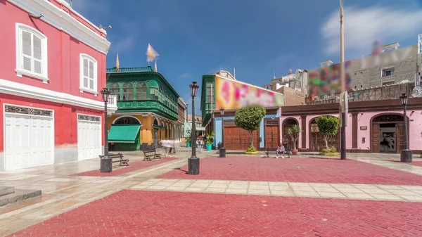 Monumental Callao Ett Nya Modeområdena Nära Lima Timelapse Hyperlapse Lima — Stockfoto