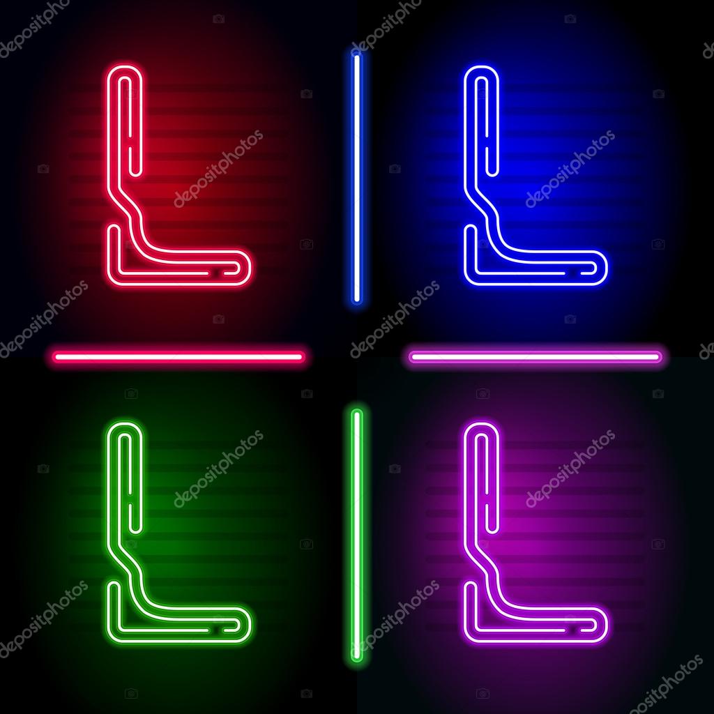 laras de neon vector letras neon conjunto de letras de ne 243 n realistas con resplandor de ne 243 n diferentes laras de neon vector letras neon conjunto de letras de ne 243 n realistas con resplandor de ne 243 n diferentes