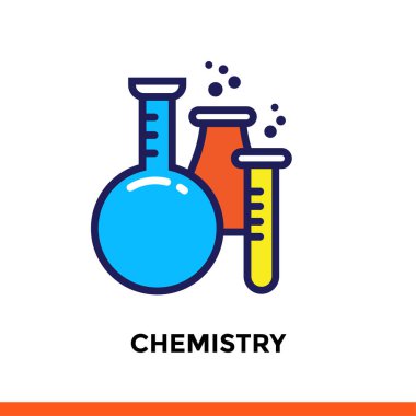 Eğitim için doğrusal simgesi. Piktogram anahat tarzı. Vektör modern düz tasarım öğesi için mobil uygulama ve web tasarım 