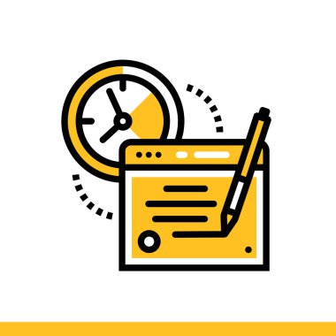 Anahat simgesini Online sınav. Online Eğitim, e-öğrenme. Uygun