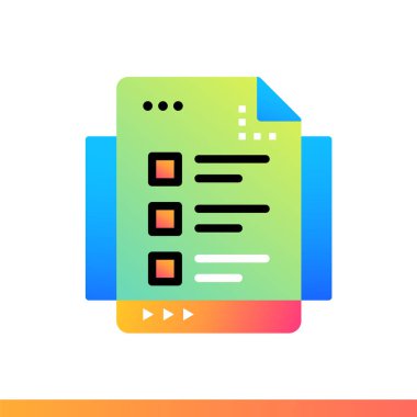 Daire degrade simgesi çevrimiçi deneme. Online Eğitim, e-öğrenme. Su