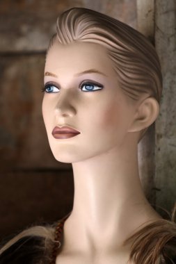 portrait of mannequin indoor clipart