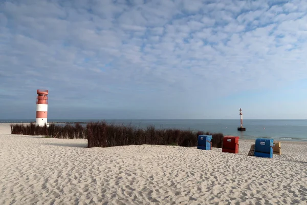 Faro de Helgoland en Alemania — Foto de Stock