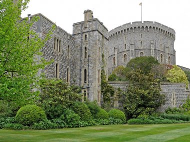 Kale İngiltere ve yeşil park 