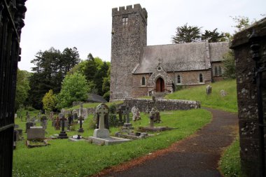 Oxford mezarlığı görünümü