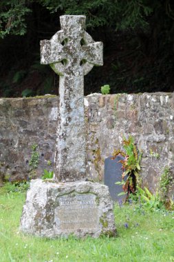 Oxford mezarlığı görünümü