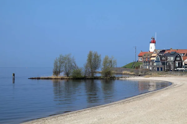 Visa på waterfront i Urk — Stockfoto