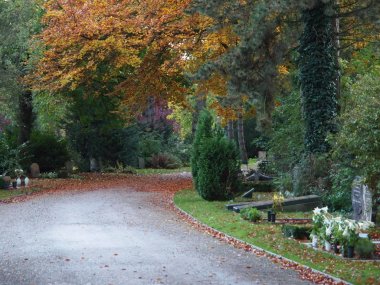 Amsterdam, Hollanda Belediye mezarlığı
