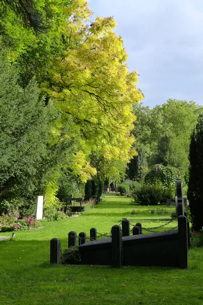 Cemitério Municipal Amsterdã Países Baixos — Fotografia de Stock