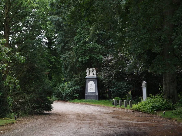 Den Kommunala Kyrkogården Amsterdam Nederländerna — Stockfoto