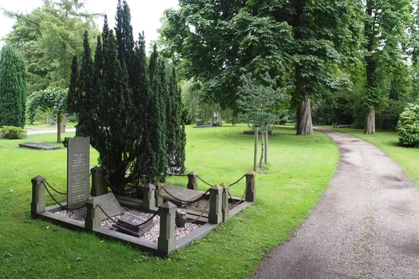Cemitério Municipal Amsterdã Países Baixos — Fotografia de Stock