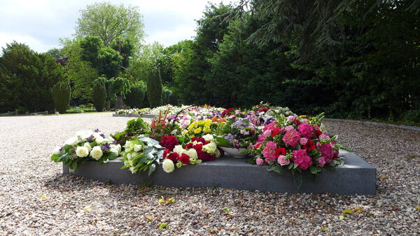 The municipal cemetery in Amsterdam, The Netherlands