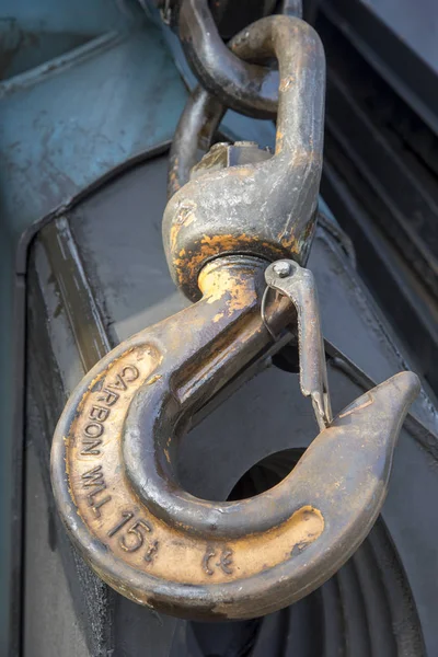 Oude Hijs Haak Van Kraan — Stockfoto