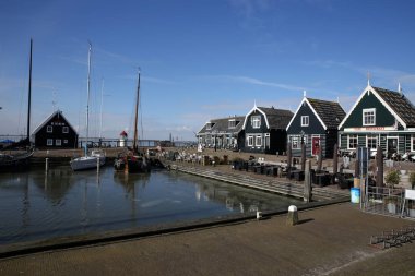 güzel görünümünde kış Marken üzerinde