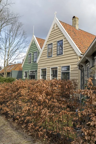 Maisons Traditionnelles Zaandam Pays Bas — Photo