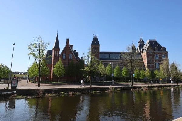 阿姆斯特丹 荷兰北部 2020年4月2日 Rijksmuseum Seen Ruysdaelkade — 图库照片
