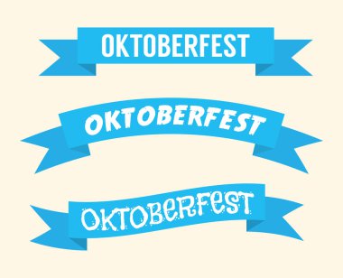 Oktoberfest kutlamaları şerit kümesi