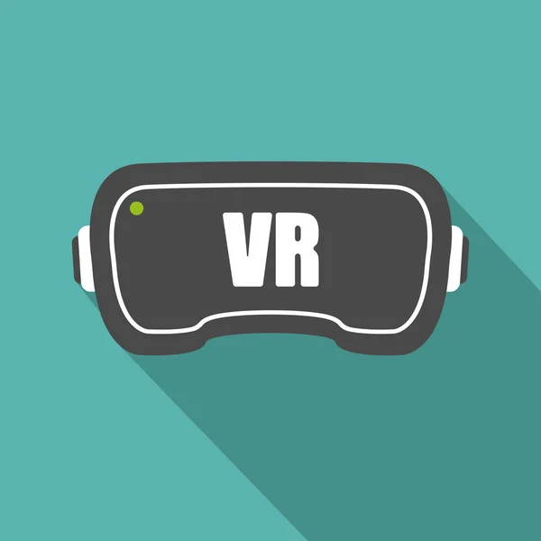 Headset voor virtual reality — Stockvector
