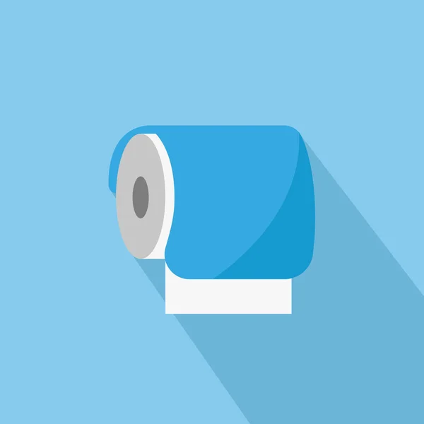 Icône de papier toilette — Image vectorielle