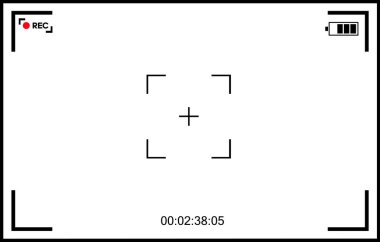 Arkaplana odaklanan video kamera